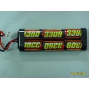 China R/C Car NIMH Rechargeable Batteries SC3300mAh 7.2V , Lithium Battery Pack supplier