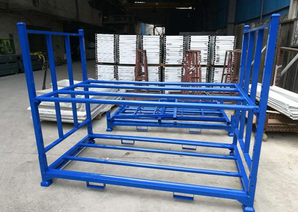 Multi Tier Blue Color Industrial Storage Rack , Tyre Racking System Q235B Cold