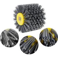 China Custom Rotary Cylindrical Abrasive Nylon Wheel Brush Metal Deburring Cleaning on sale