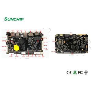 China Placa encaixada dos ethernet DDR4 IoT do OEM RK3568 Android 11 Mainboard Wifi BT controle industrial supplier