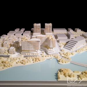 ODM Conceptual Architectural Section Model Acrylic Architectural Models HSA 1:500