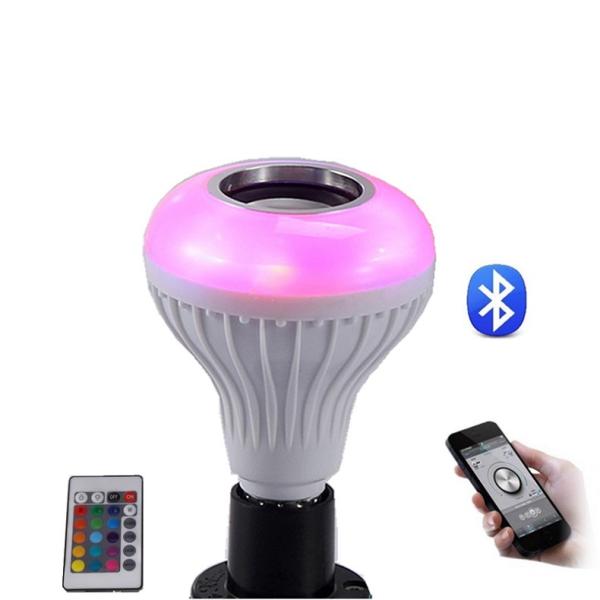900lm Luminous Flux RGB Music LED Bulb with Blutus Arp Remote Control and App Intelligence