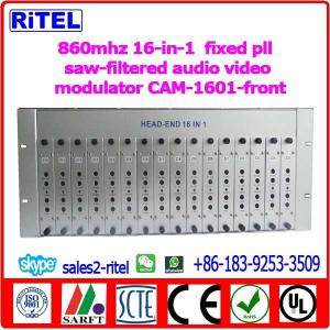 860mhz 16-in-1  fixed pll saw-filtered audio video modulator CAM-1601