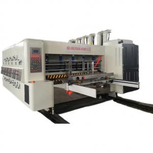 China accuracy 4 Color Flexo Printing Machine Carton Printing Slotting Die-cutting Machinery supplier