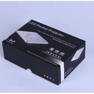 China High Definition PMS Color Printed Hot Stamping Electronics Packaging With Soft Velvet PS Tray supplier