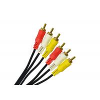 China Round Special Cables RCA Video Cable 2 RCA 3 RCA Cable 2R / 3R For CCTV Cameras on sale