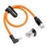 China Les câbles d'Alvin Cat6 câble RJ45 blindé 3,3 pieds vers le haut pour la robotique PLC wholesale