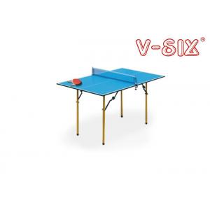 China Different Color  Kids Table Tennis Table Smaller Size Foldable Easy Install supplier