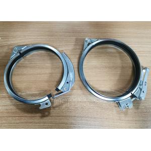 Round Duct Connector 8-60cm Quick Release Flange Clamp  For Pipework Systems