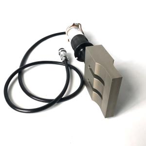 China Automatic Mask Ear Loop 2000W/20kHz Welding Transducer with Horn 110*20  for welding machine wholesale
