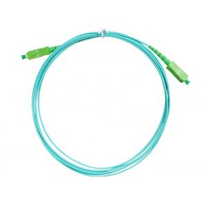 China SC FC LC 1.6mm Single Mode 9125 Fiber Optic Jumper Cable / Simplex Patch Cord supplier