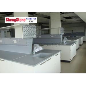 China Research Institute Epoxy Resin Countertops Chemical Resistant For School Laboratory supplier