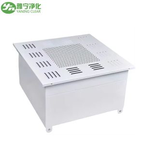 China Difusor de sala limpia montado en el techo Caja de la unidad de suministro de aire Sello de gel Caja de terminales del filtro Hepa on sale