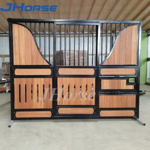 Bamboo Wood Horse Stall Panels European Style Sliding Door Solid Box