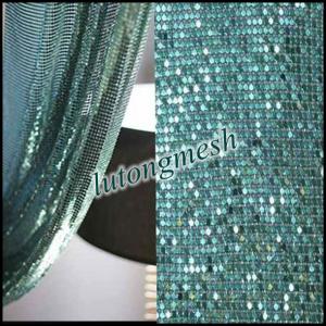 China Decorative Metal Sequin Fabric for room divider supplier