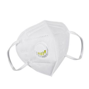 China Safe And Hygiene Valved Dust Mask Outdoor  N95 Mask With Exhalation Valve supplier