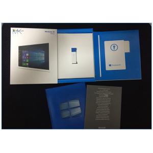 China Microsoft Windows Software , Windows 10 Home Full Version 32 & 64- bit USB Flash Drive Retail box supplier