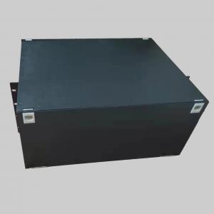 China 96 Cores SC Simplex Fiber Optic Distribution Panels 4U Drawer Rack Mountable supplier