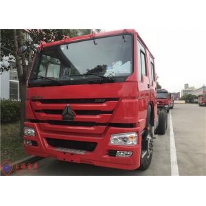 China Six Seats 276kw 27550kg Weight Six Cylinder Foam Fire Truck 6x4 Drive supplier