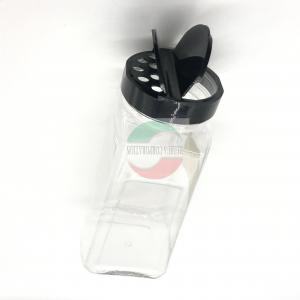 Transparent Black Cap Big Jar  Type 1000ml Bath Salt Jar Plastic Packaging