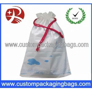 China Custom PEVA Drawstring Plastic Bags Light Weight For Sport , shopping supplier