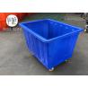 China Commercial Textile Mobile Tapered Plastic Box Truck Cart For Garment Industrial wholesale