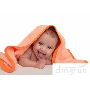China Supper Soft Personalized Baby Hooded Towels For Supermarket 100% Cotton supplier