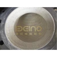 China Power Plant Ceramic Patch Pipe High Hardness Alumina Ceramic Patch Pipe for Power Plant Conveying Systems on sale