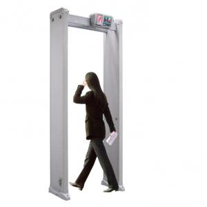 China Remote Control Walk Through Metal Detector For Bus Station Security Check supplier