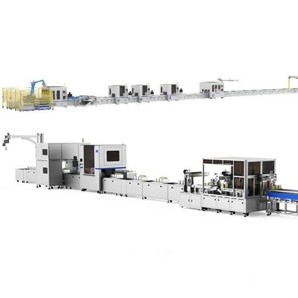 Automatic Electric Battery Pack Assembly Line for Single and Double Group Types