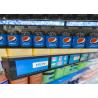 Anti Glare LCD Advertising Display Ultra Wide Stretched Bar Digital Signage 32.5