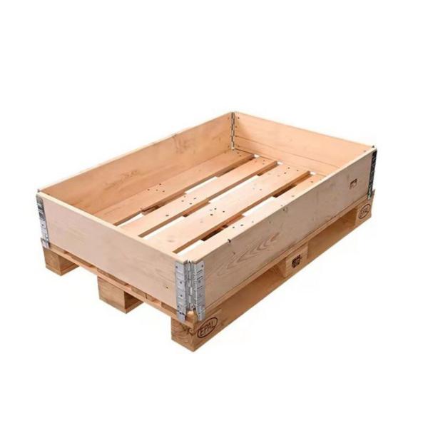 China Epal Wooden Pallet Crates Stackable Wooden Collars For Pallets wholesale