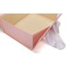 China Wholesale custom design luxury magnetic flat folding gift box with silk ribbon wholesale