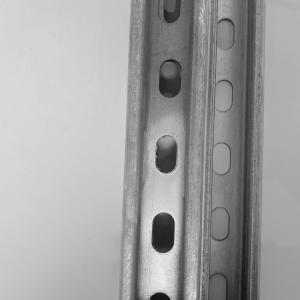 Slotted Power Metal Strut Channel CE Galvanized C Section Steel Slotted strut Channel