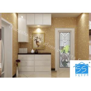 Security Tempered Glass Panels , Architectural Decorative Door Glass Panels