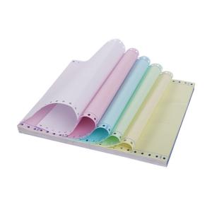 China Papel de cópia do carbono 103um da dobra 190mm da cópia 5 do computador não supplier