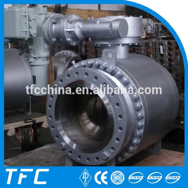 modulating electric actuator ball valve ball