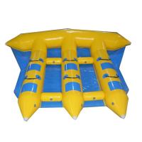 China Durable Inflatable Banana Boat Airtight PVC Fly Fish Inflatable Flying Fish Tube Towable on sale