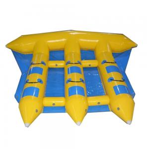 China Durable Inflatable Banana Boat Airtight PVC Fly Fish Inflatable Flying Fish Tube Towable supplier
