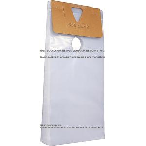 Door Hanger Bags 6 X 12 Inches - Clear Door Hanger Bags Protects Flyers, Brochures, Notices, Printed Materials