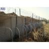 Hot - Dipped Galvanized Defensive Bastion Barriers Wall CE Certification 3 Years