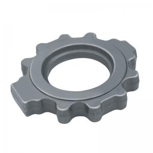 China Polishing Hot Forged Parts Butterfly Valves Flanges in Steel with 15g to 100kg supplier