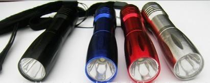 Super Bright 0.5W Tactical Cree LED Flashlight Rechargeable Multi Colored