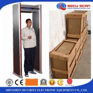 China Indoor Metal Detector Walk Through Full Body Scanner Detector supplier