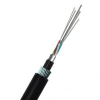 China Armoured Fiber Optic Wire Cable 24 Core Underwater Loose Tube Steel Wire GYTA33 on sale