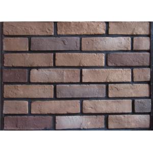 China Multipul Color 3D Cement Faux Exterior Brick With Wall Decoration supplier