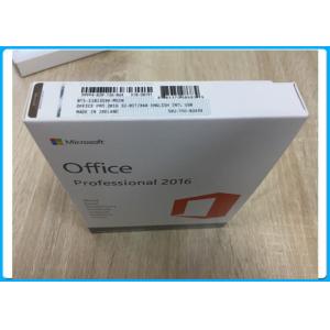 China Microsoft Office 2016 Pro Plus Retailbox Oem Key +3.0 USB Flash Online Activation wholesale