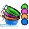 Wholesale Silicone Portable Food Grade Unbreakable Stocked Colorful Collapsible