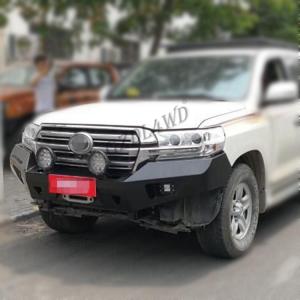 China Rear 4WD Toyota Land Cruiser Rolled Steel FJ200 Front Bumper supplier