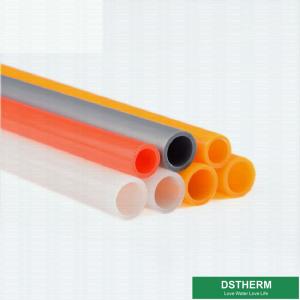 China White Color PERT PEX  Pipe Good Heat Conductivity For Residential Plumbing supplier